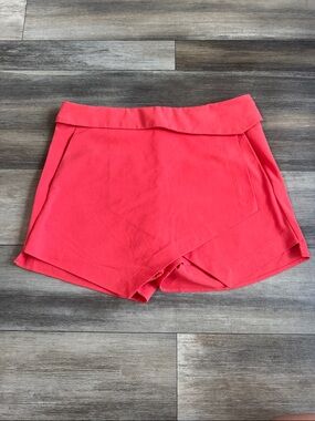 Women's Coral Wrap-Front Shorts